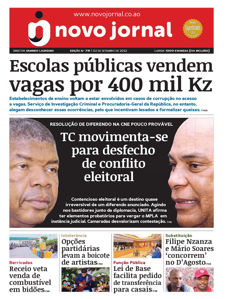 Espaço Novo Jornal na LAC,  Edição de 02 de Setembro de 2022