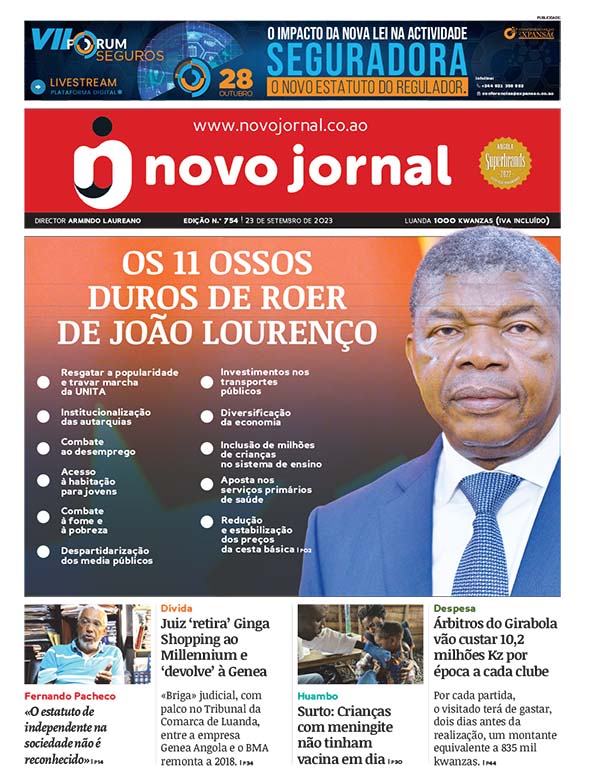 Espaço Novo Jornal na LAC,  Edição de 23 de Setembro de 2022