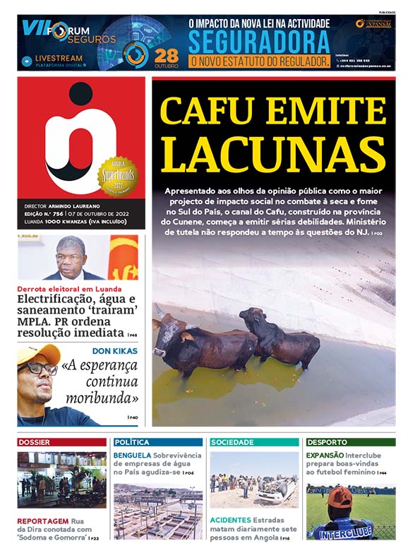 Espaço Novo Jornal na LAC,  edição de 07 de Outubro de 2022