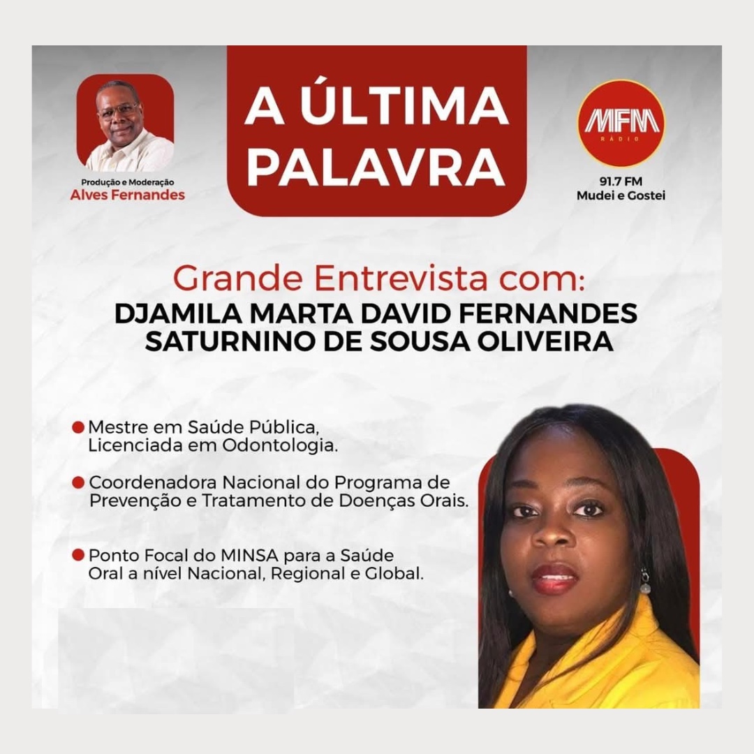 A ultima Palavra com Djamila Marta David Fernandes Saturnino de Sousa Oliveira