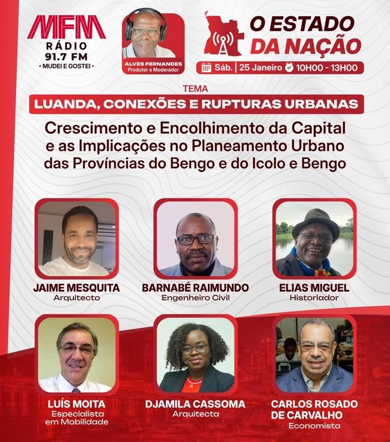 O Estado da Nação, Luanda, conexões e rupturas urbanas
