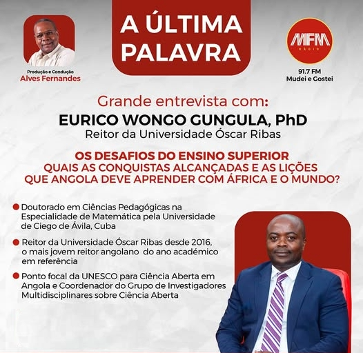 A Última Palavra com Eurico Wongo Gungula