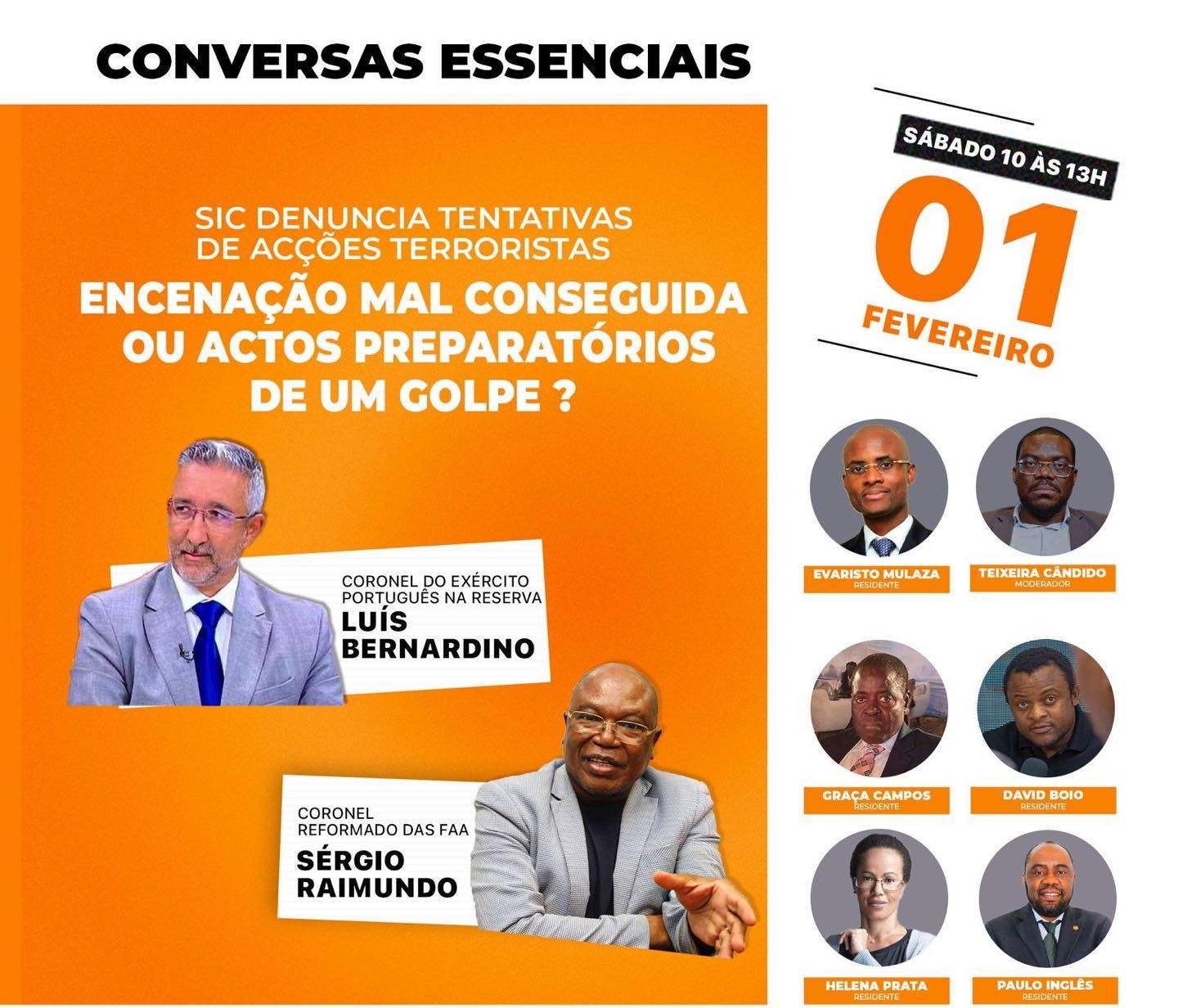 Tertúlias Essenciais, SIC denuncia tentativas de ações terroristas