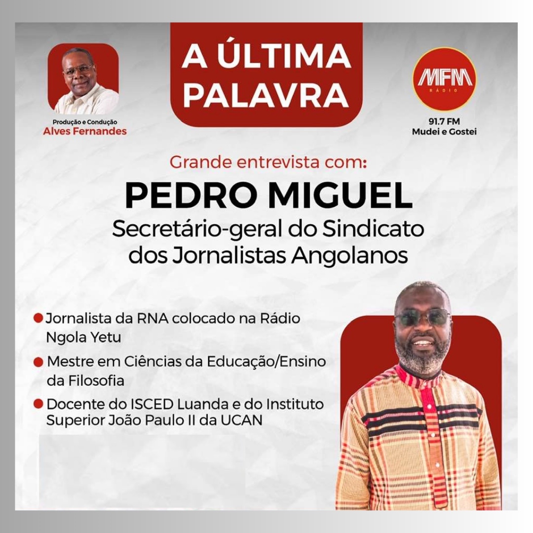 A Última Palavra com Pedro Miguel