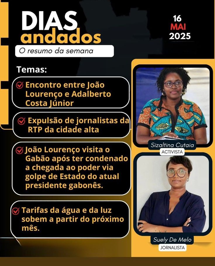 Dias Andados, edição de 16 de Maio de 2025