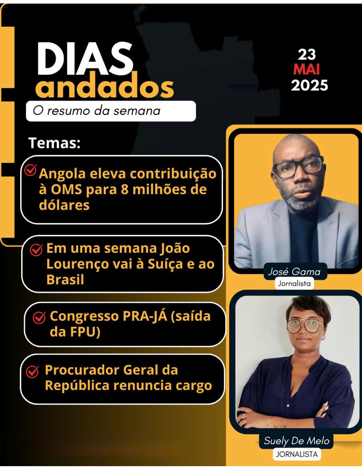 Dias Andados, edição de 23 de Maio de 2025