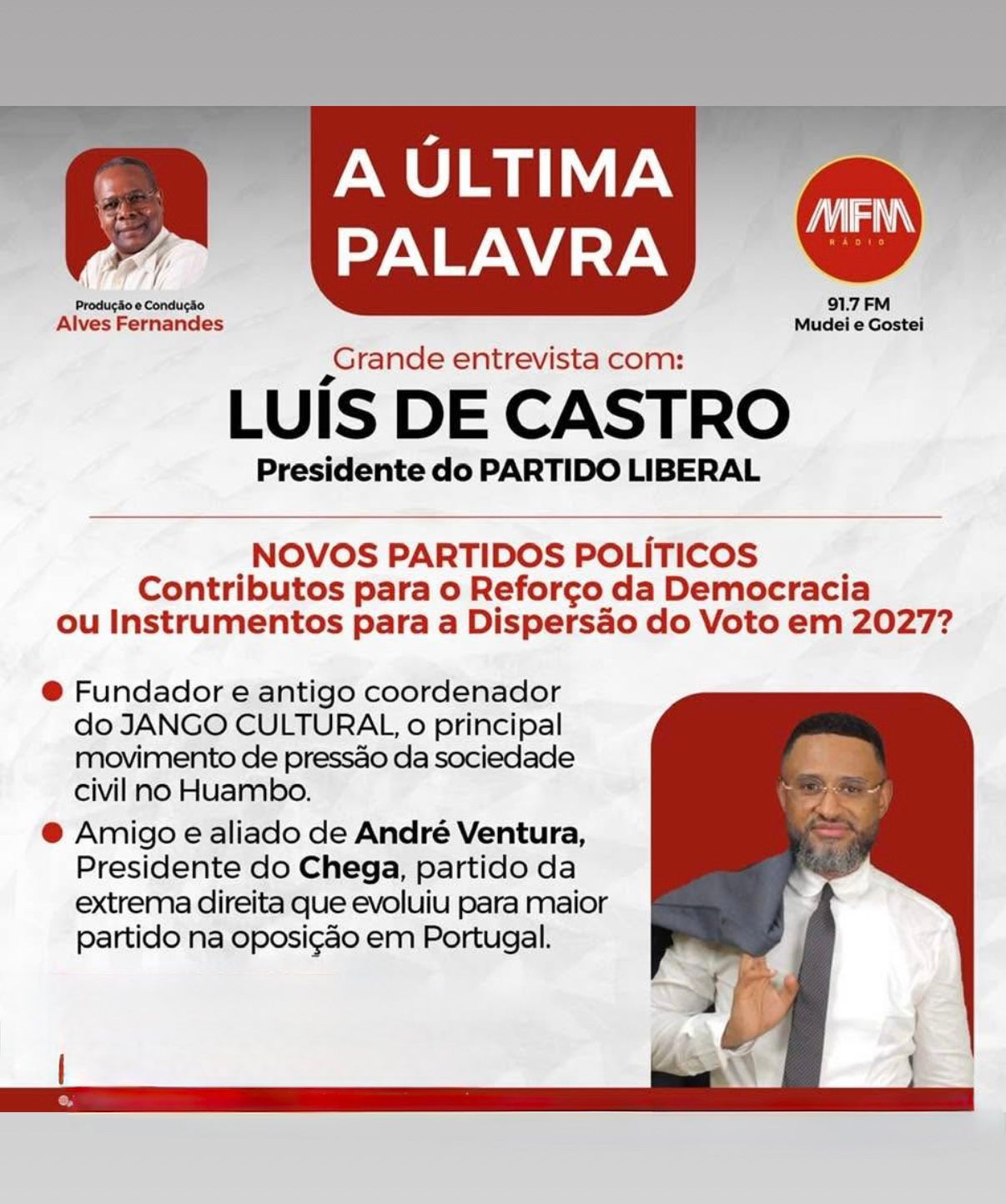 A Última Palavra com Luis Castro