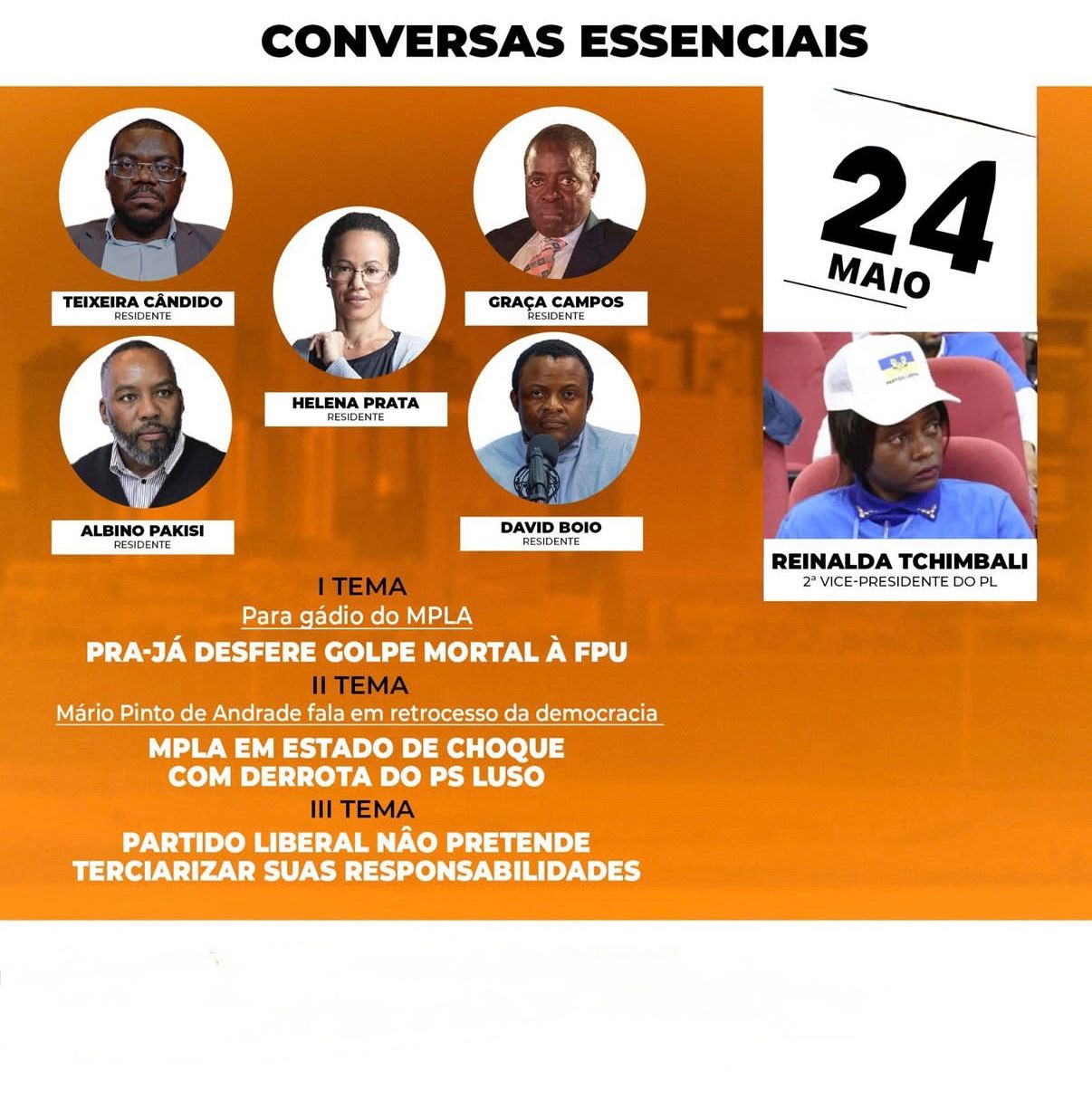 Tertúlias Essenciais, edição de 24 de Maio de 2025