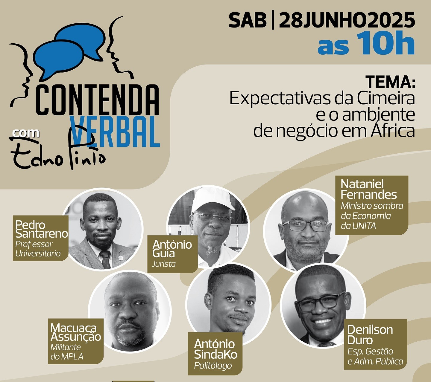 Contenda Verbal, edição de 28 de Junho de 2025