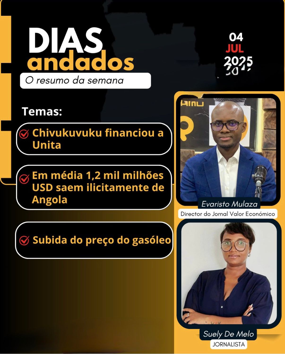 Dias Andados, edição de 04 de Julho de 2025