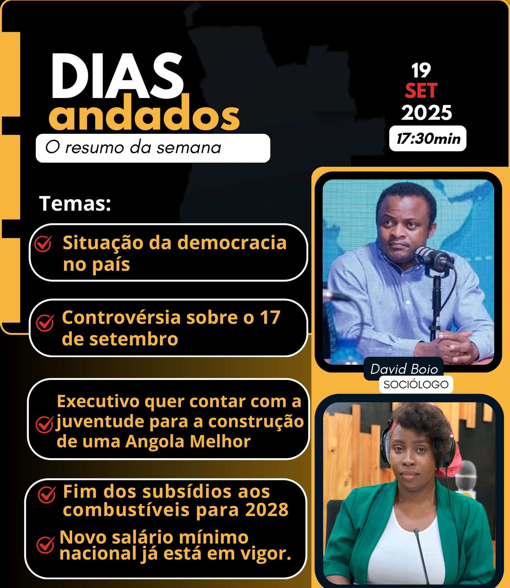 Dias Andados, edição de 19 de Setembro de 2025