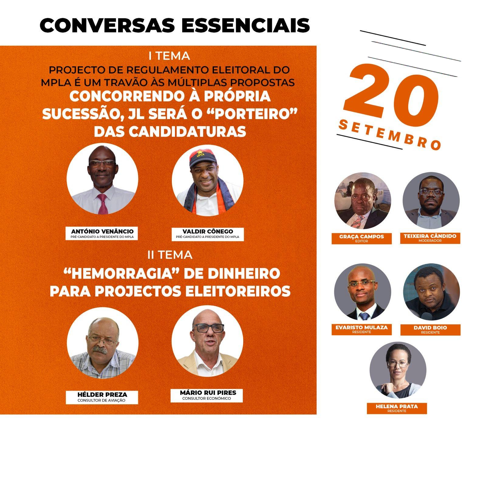 Tertúlias Essenciais, edição de 20 de Setembro de 2025