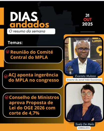 Dias Andados, edição de 31 de Outubro de 2025