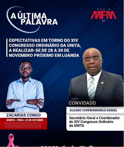 A Última Palavra com Álvaro Chicuamanga Daniel